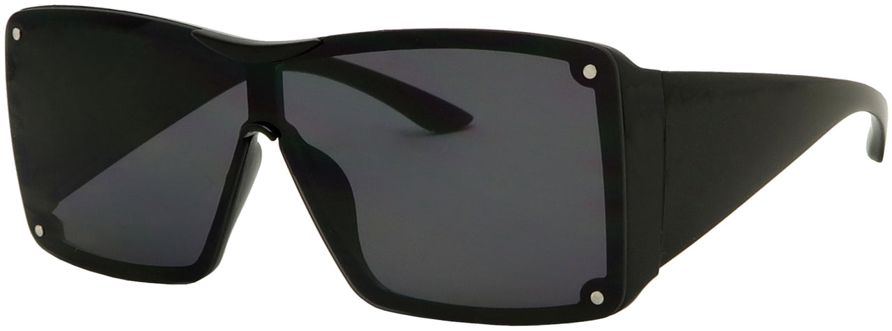 3708SD - Wholesale Women's Large One Piece Frame w/Large Temples Sunglasses