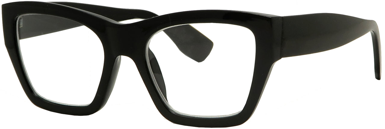 MH1568R -  Wholesale Women's Bold Cat Eye Frame Reading Glasses