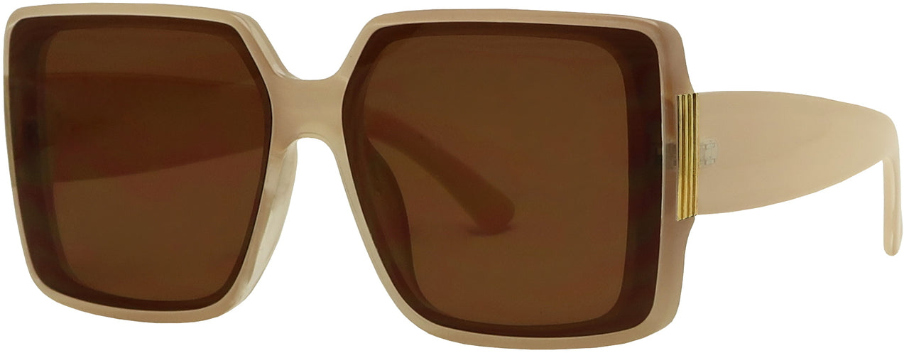 ML1481SD - Wholesale Fashion Metal Accent Fashion Sunglasses