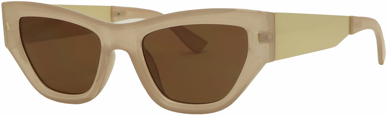 ML3725SD - Wholesale Women's Butterfly Frame w/Large Temples Sunglasses