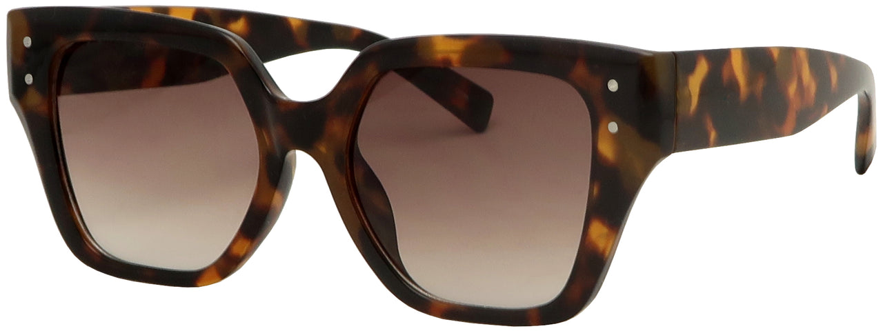 SD3722TM - Wholesale Women's Butterfly Frame w/Large Temples Sunglasses