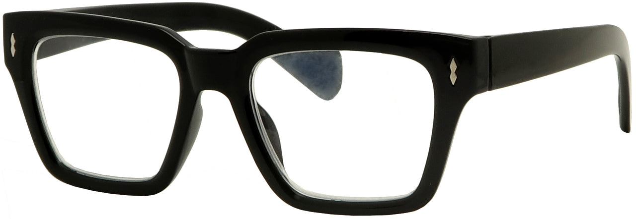 ST1544R -  Wholesale Men's Rectangular Frame Reading Glasses