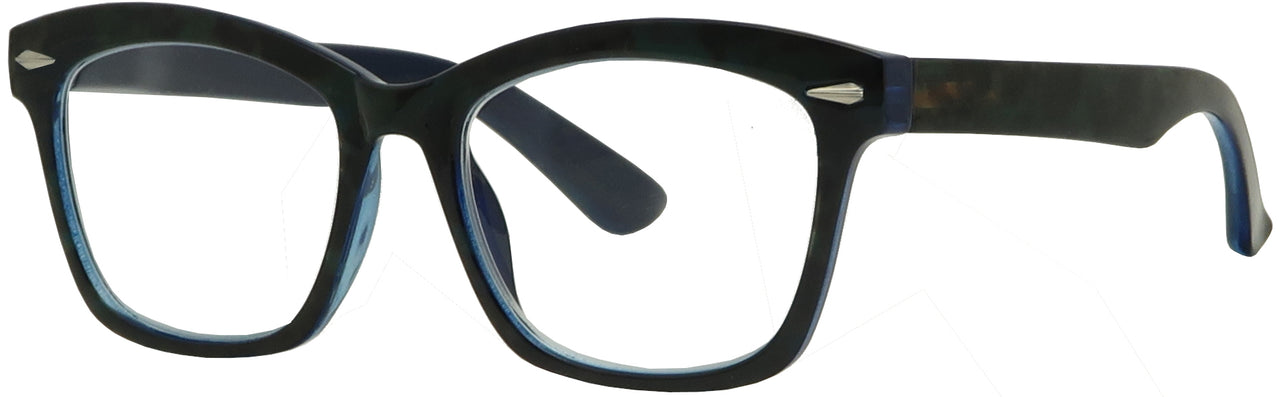 ST1562R -  Wholesale Women's Two Tone Tortoise Reading Glasses