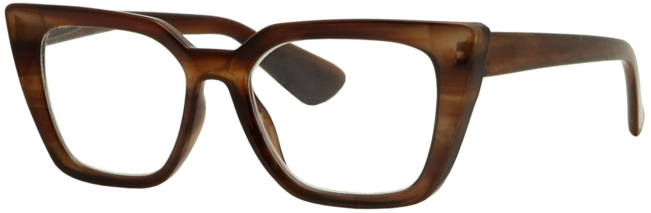 ST1577R -  Wholesale Unisex Thick Butterfly Frame Fashion Reading Glasses