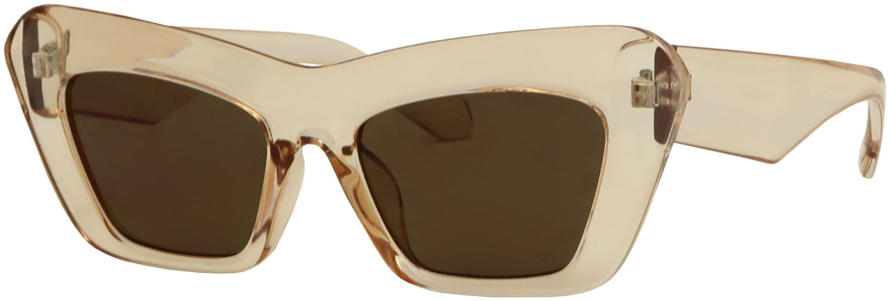 1477SD - Wholesale Women's Chunky Cat Eye Fashion Sunglasses