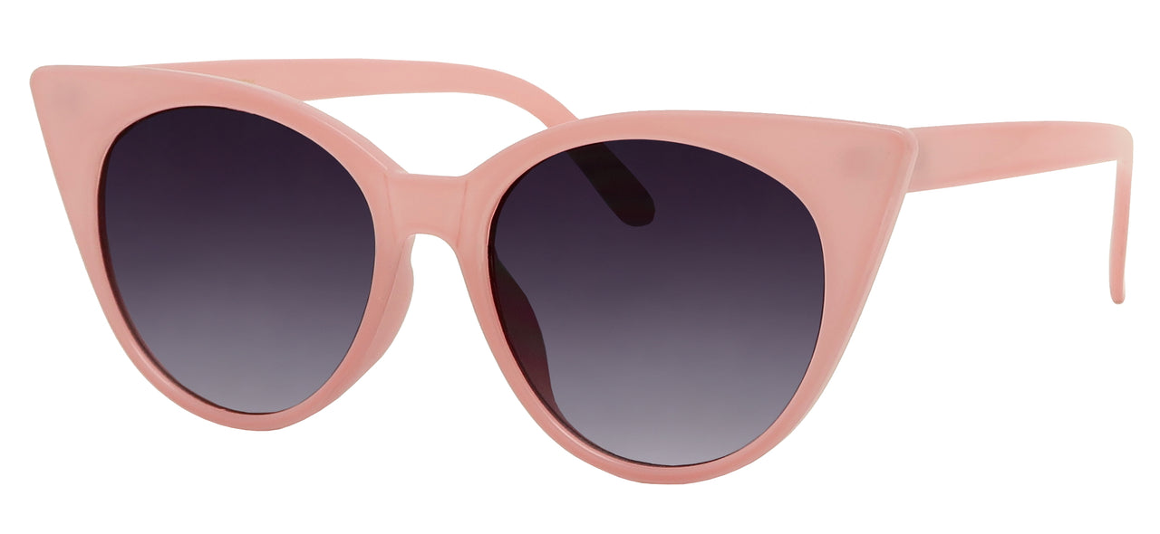 1676FTM - Wholesale Cat Eye Round Fashion Sunglasses