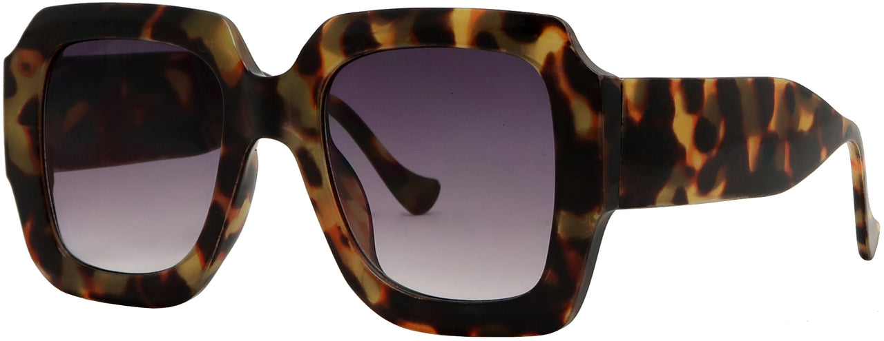 1889FSD - Wholesale Women's Square Butterfly Frame Fashion Sunglasses