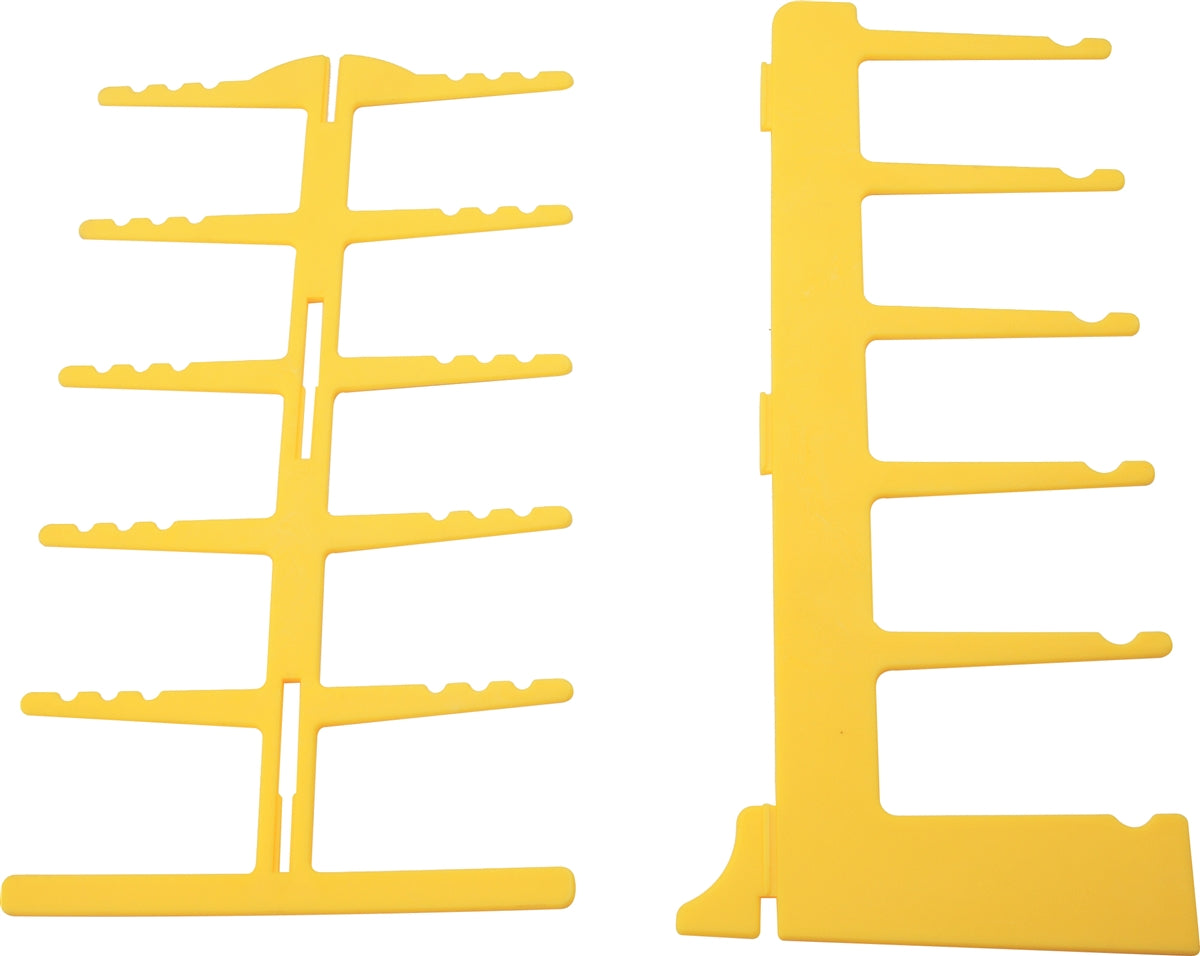 HDP6S-YellowHDP6S-Yellow- Wholesale Tabletop Eyeglass Display for 6 Pairs in Yellow