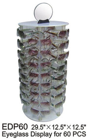 EDP60 - Wholesale Tabletop Rotating Eyeglass Display for 60 Pairs
