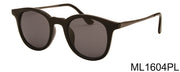 ML1604PL - Wholesale Unisex Polarized Sunglasses in Black