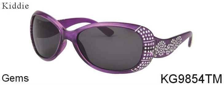 KG9854TM - Wholesale Kids Oval Sunglasses