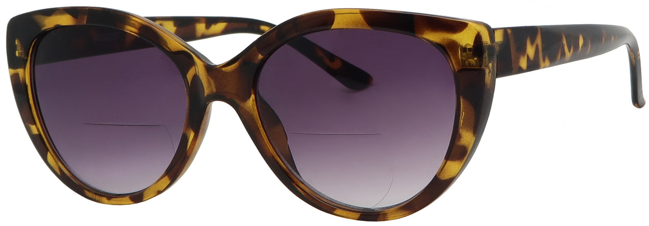 8924SBF - Wholesale Women's Cat Eye Frame BiFocal Reading Glasses