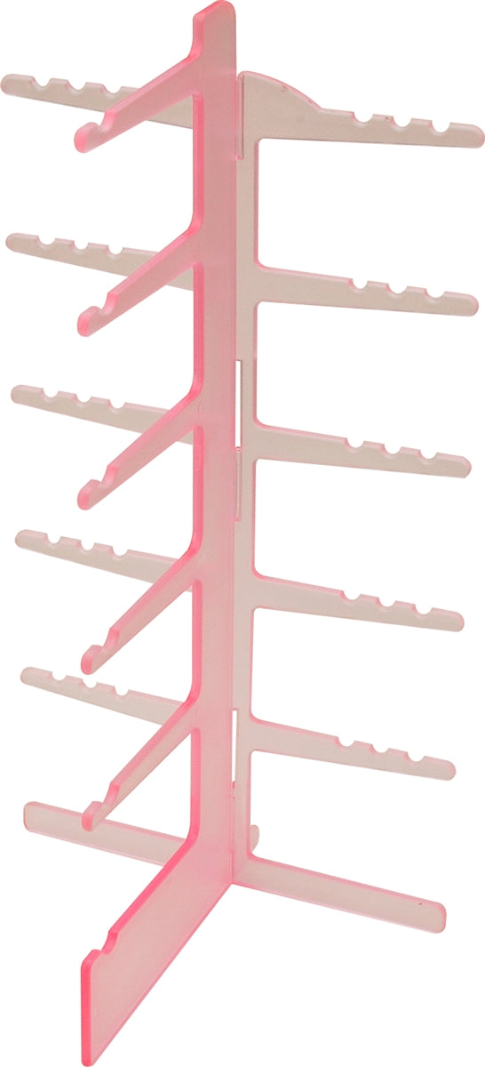 HDP6S-Pink - Wholesale Tabletop Eyeglass Display for 6 Pairs in Pink