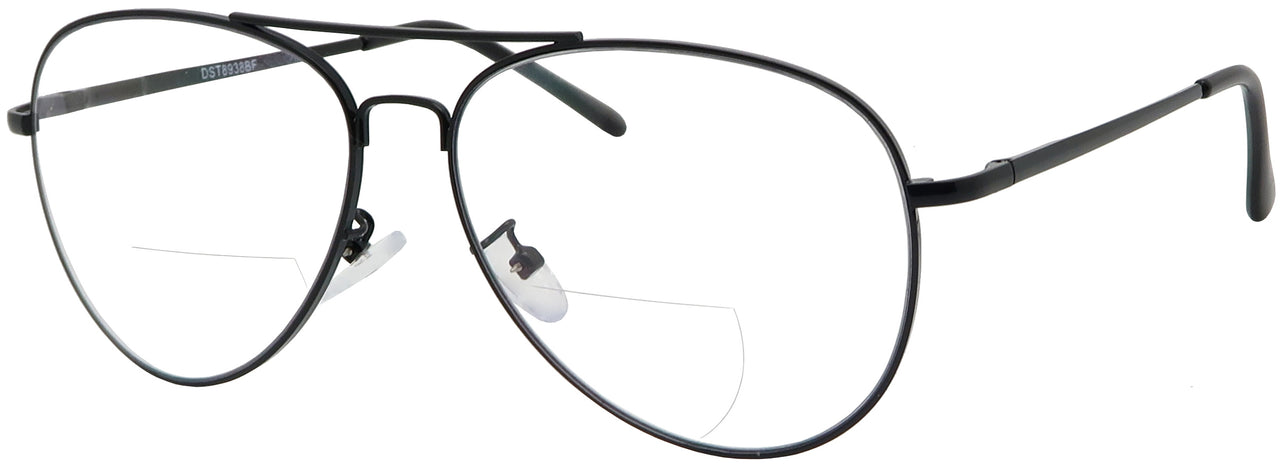 DST8938BF - Wholesale Aviator Style Metal Frame Bifocal Reading Glasses