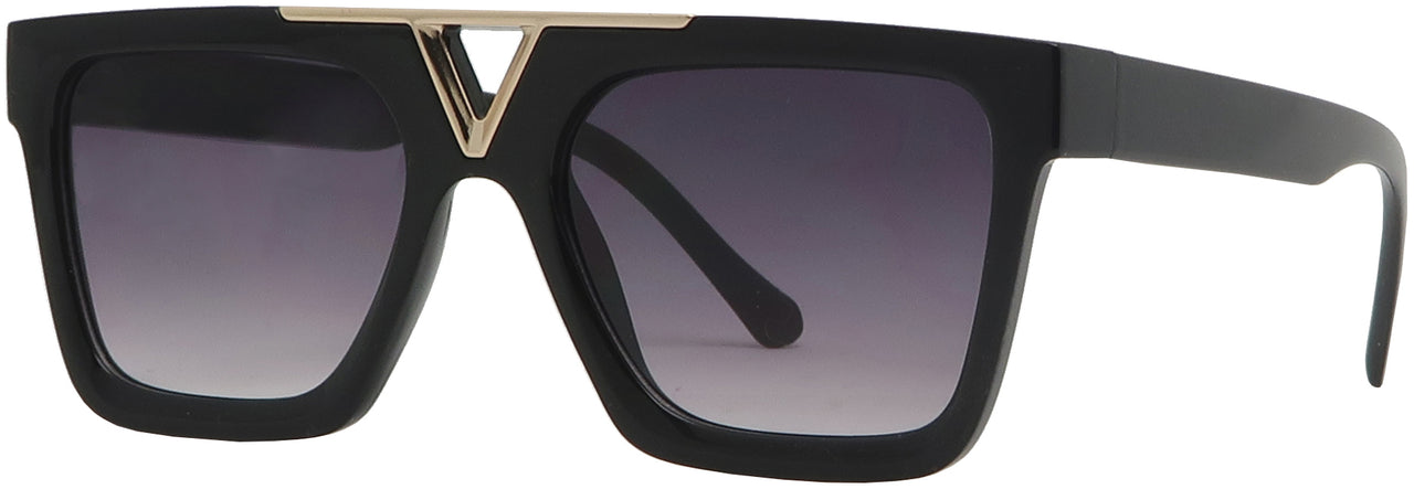 ML1475TM - Wholesale Women's Butterfly Flat Top Fashion Sunglasses