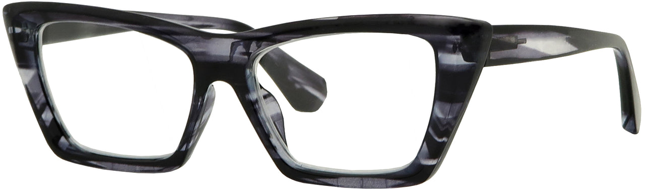 ST1521R -  Wholesale Women's Square Cat Eye Frame Reading Glasses