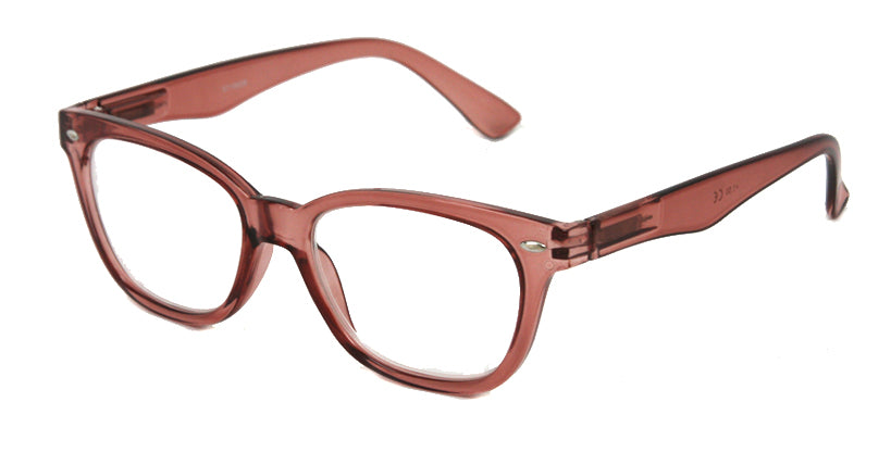 ST1953R - Wholesale Square Shaped Unisex Reading Glasses in Orange