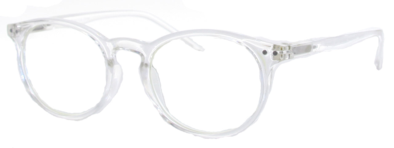 ST3441CG - Wholesale Blue Light Blocking Round Keyhole Style Computer Glasses