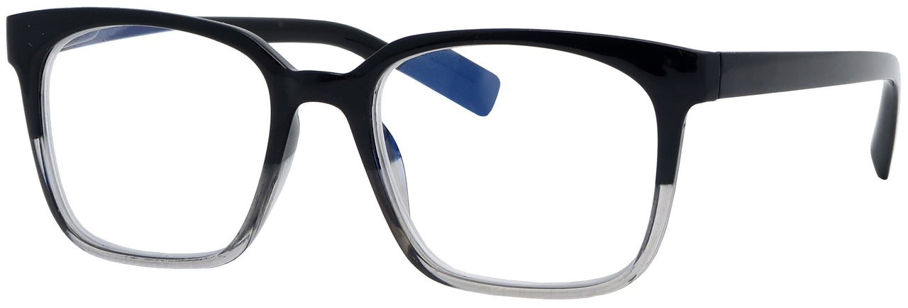 ST3457CG - Wholesale Blue Light Blocking Men's Square Style Computer Glasses