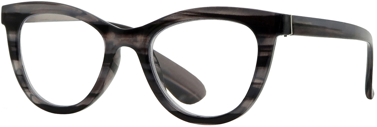 ST7011CR - Wholesale Cat Eye Frame Blue Light Blocking Computer Reading Glasses w/Spring Temples