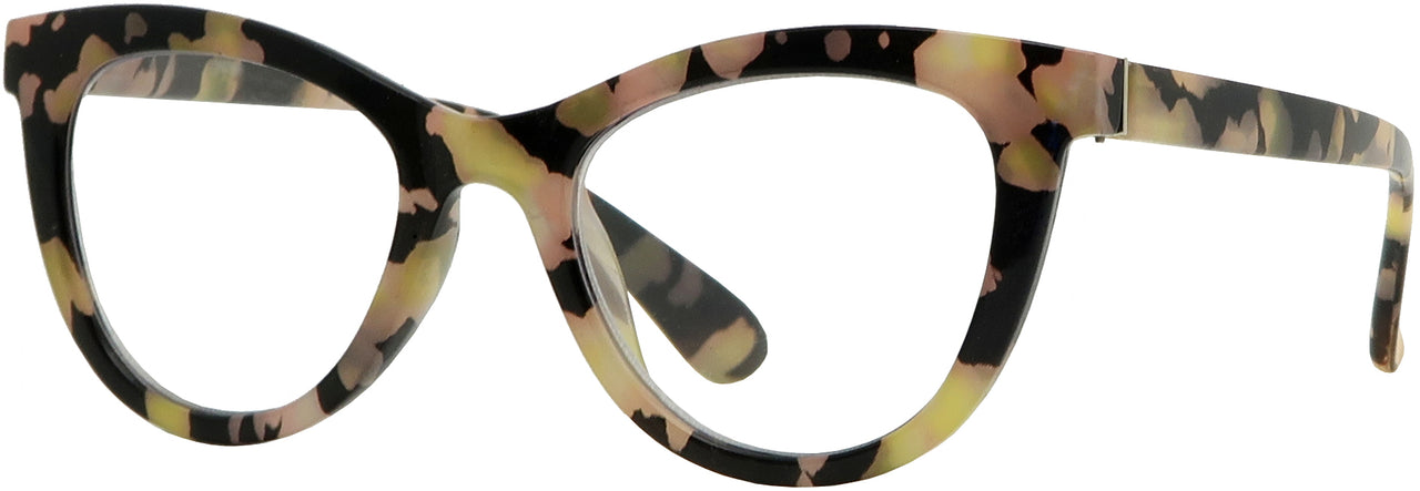 ST7011CR - Wholesale Cat Eye Frame Blue Light Blocking Computer Reading Glasses w/Spring Temples