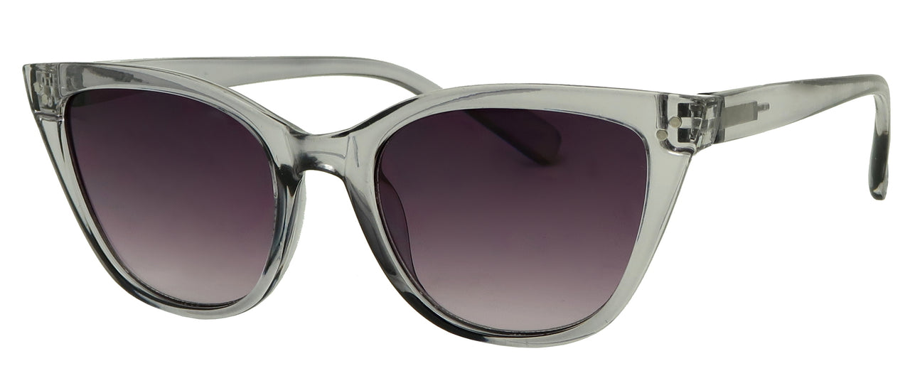 ST8135SR - Wholesale Translucent Cat Eye Frame Reading Sunglasses