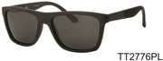 TT2776PL - Wholesale Men's Square Polarized Sunglasses in Black