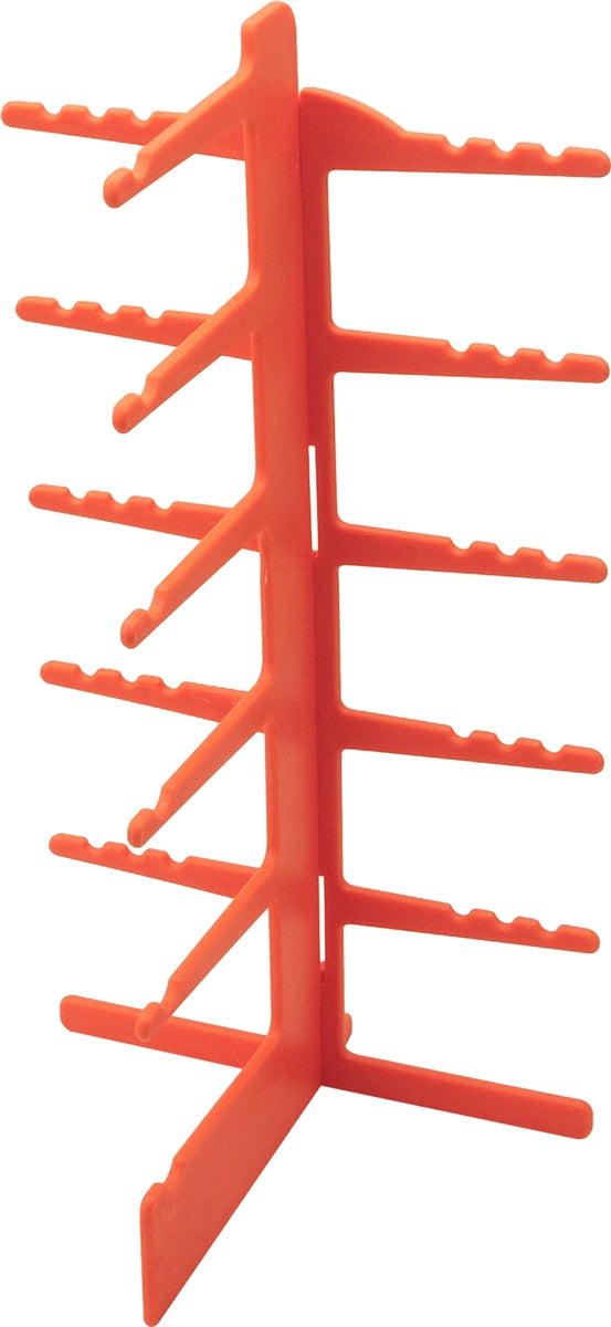 HDP6S-Orange - Wholesale Tabletop Eyeglass Display for 6 Pairs in Orange
