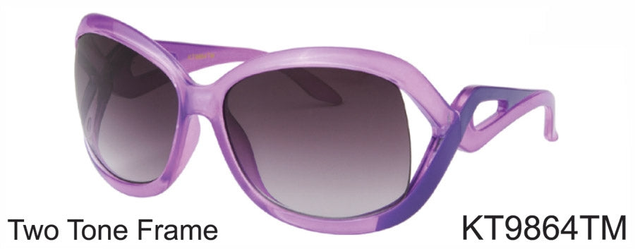 KT9864TM - Wholesale Kid's Fashion Sunglasses for Girls in Purple