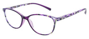ST1945R - Wholesale Women's Two Tone Pattern Reading Glasses in Purple