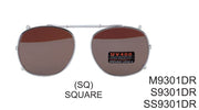 S9301DR - Wholesale Spring Clip on/Driving Sunglasses