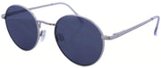 ST2199FSD - Wholesale Metal Round Sunglasses in Silver