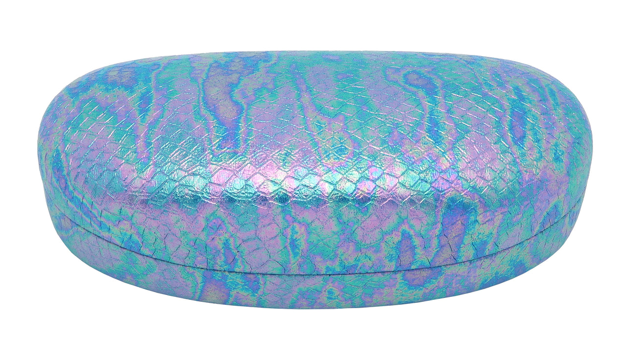 BMM918 - Wholesale Medium Size Iridescent Mermaid Pattern Eyewear Case