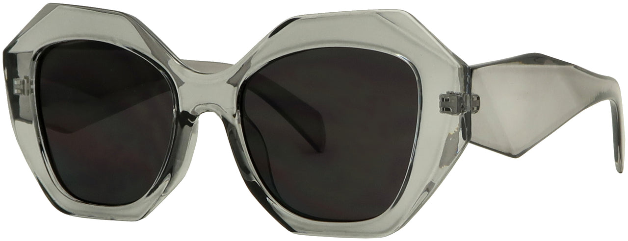 1483SD - Wholesale Women's Geometric Fashion Octagon Sunglasses