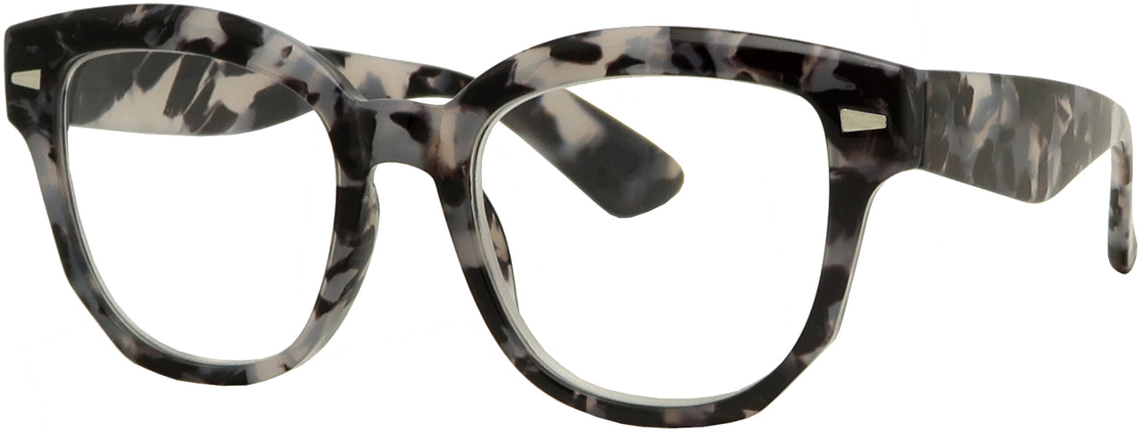 MH1567R -  Wholesale Unisex Bold Geometric Frame Reading Glasses