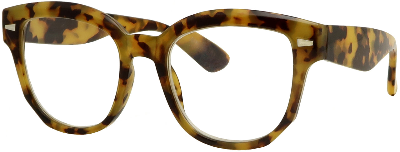 MH1567R -  Wholesale Unisex Bold Geometric Frame Reading Glasses