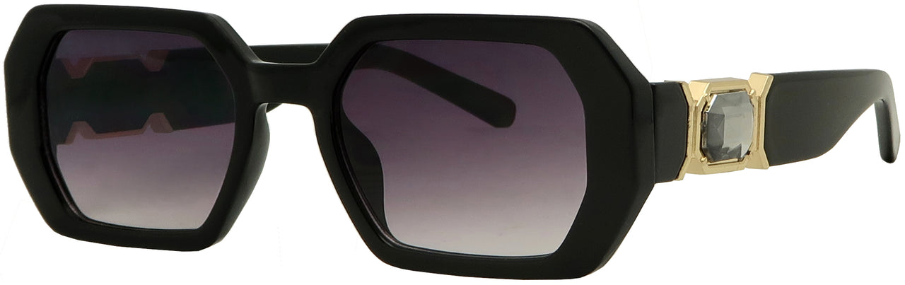 RH3706TM - Wholesale Women's Fashion Sunglasses w/Large Rhinestone