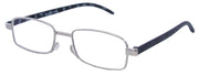 SLM9922R - Wholesale Ultra Slim Reading Glasses with Flat Case in Grey Camouflage