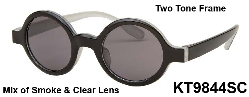 KT9844SC - Wholesale Round Lens Kids Sunglasses