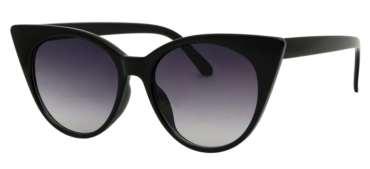1676FTM - Wholesale Cat Eye Round Fashion Sunglasses