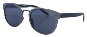 ML2887FSM - Wholesale Fashion Metal Bar Sunglasses with Flat Lens in Grey