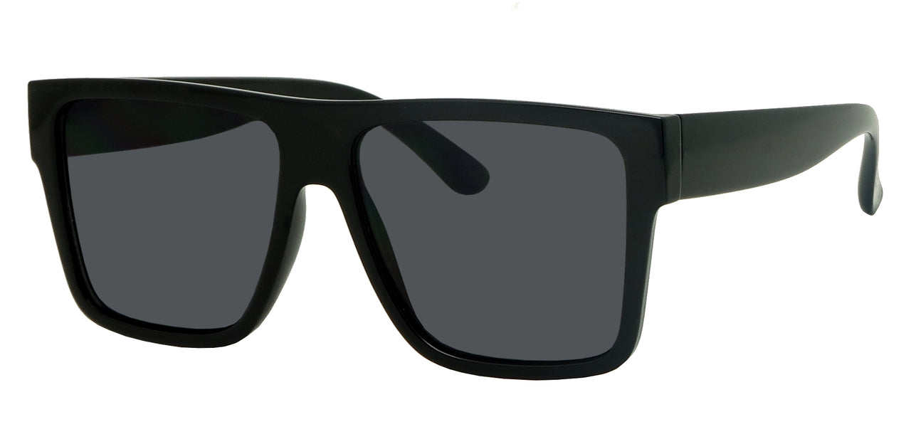 1696FSD - Wholesale Unisex Flat Top Square Fashion Sunglasses