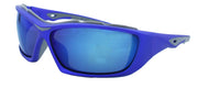 DB8656RPL - Wholesale Katalyst Double Injection Sport Sunglasses in Blue/grey