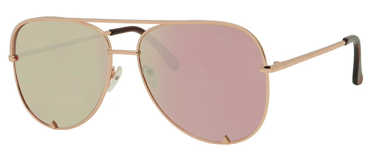 3171FTM - Wholesale Aviator Style Flat Lens Fashion Sunglasses