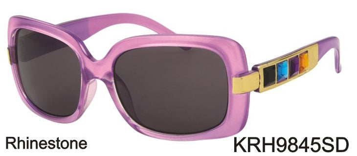 KRH9845SD - Wholesale Kids Sunglasses with Colorful Gems