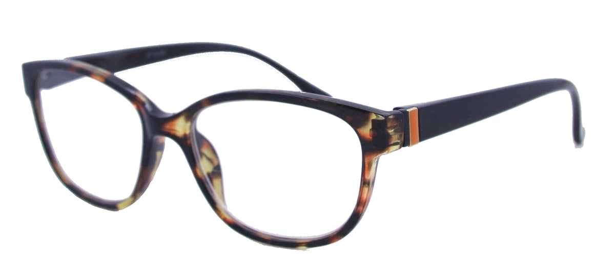 ST1919R - Wholesale Women's Tortoise Pattern Reading Glasses in Black