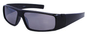 7993SR - Wholesale Sports Wrap Style Reading Sunglasses in Shiny Black