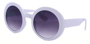 2893FTM - Wholesale Round Sunglasses in White