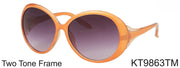 KT9863TM - Wholesale Kids Two Tone Frame Sunglasses