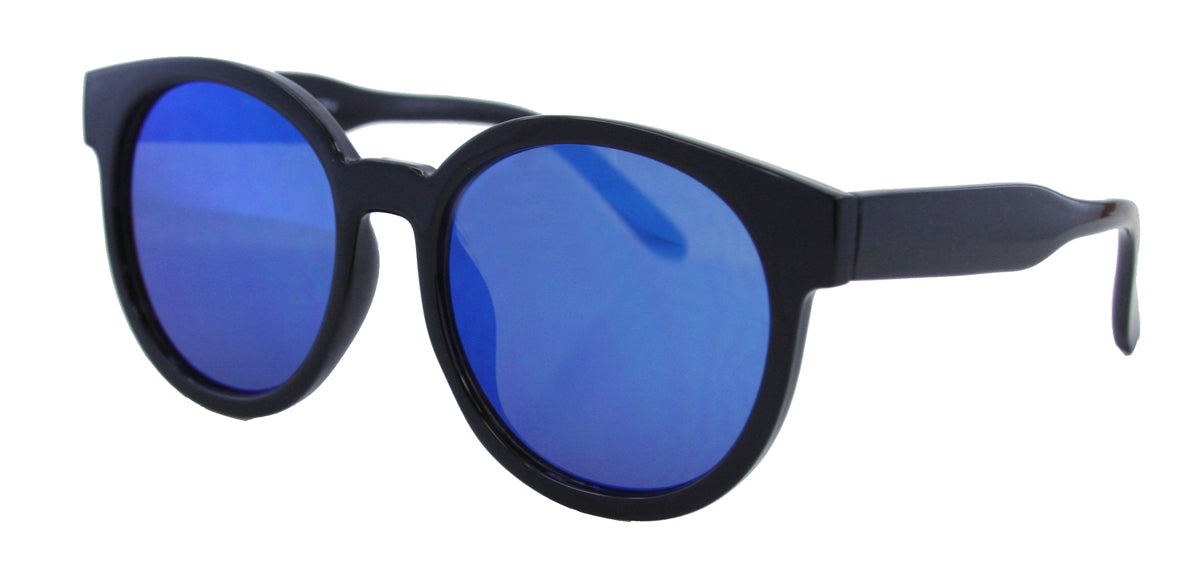Unisex Blue Marble Aviator Sunglasses 